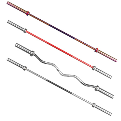 苏康杠铃杆奥杆轴承曲杆举重健身