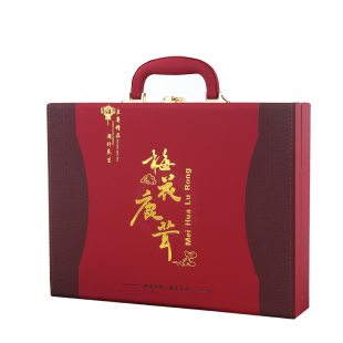 二杆整只梅花鹿茸包装盒空盒子整个鹿角礼品盒整根装鹿茸的礼盒