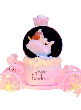 海洋马车水晶球海豚八音盒星辰大