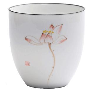 复古陶瓷白酒杯中式仿古老式小号一两50ml三两家用小酒盅烧酒酒杯