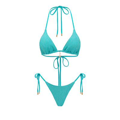 Yukari Swim分体泳衣女比基尼大胸小胸聚拢深V欧美性感原创bikini