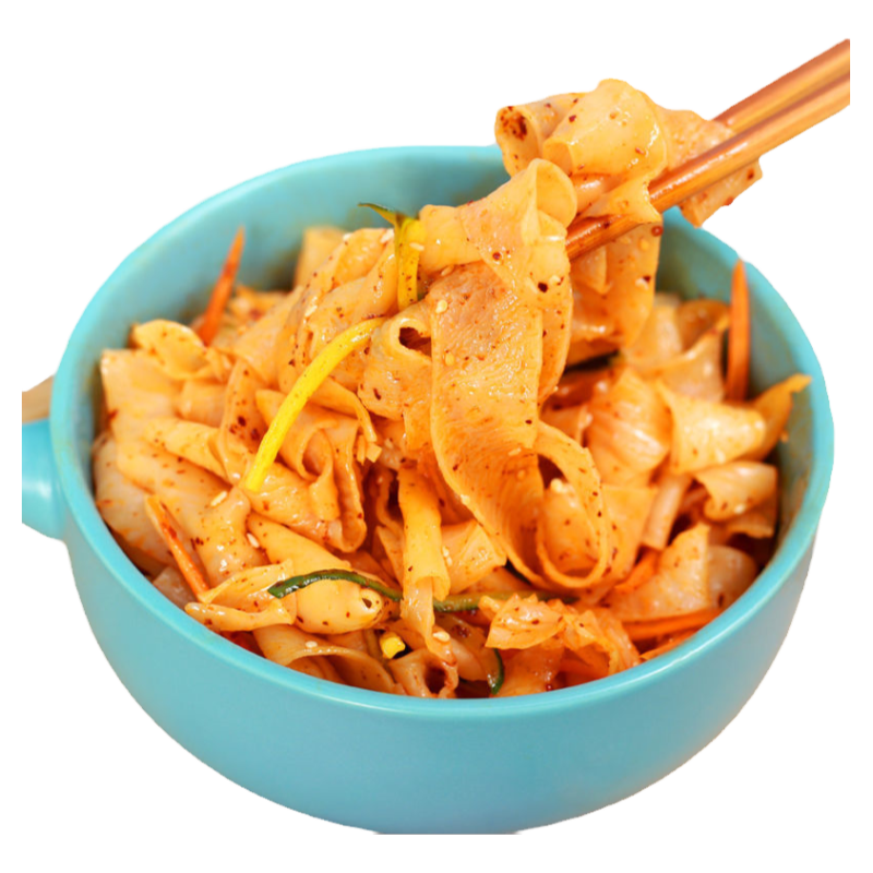 干凉皮面皮干5斤干货速食开袋免煮即食手工擀面皮拌散装河南特产