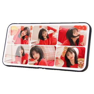 三宫格相框摆台洗照片定制高级感相片结婚婚礼相册制作婚纱照