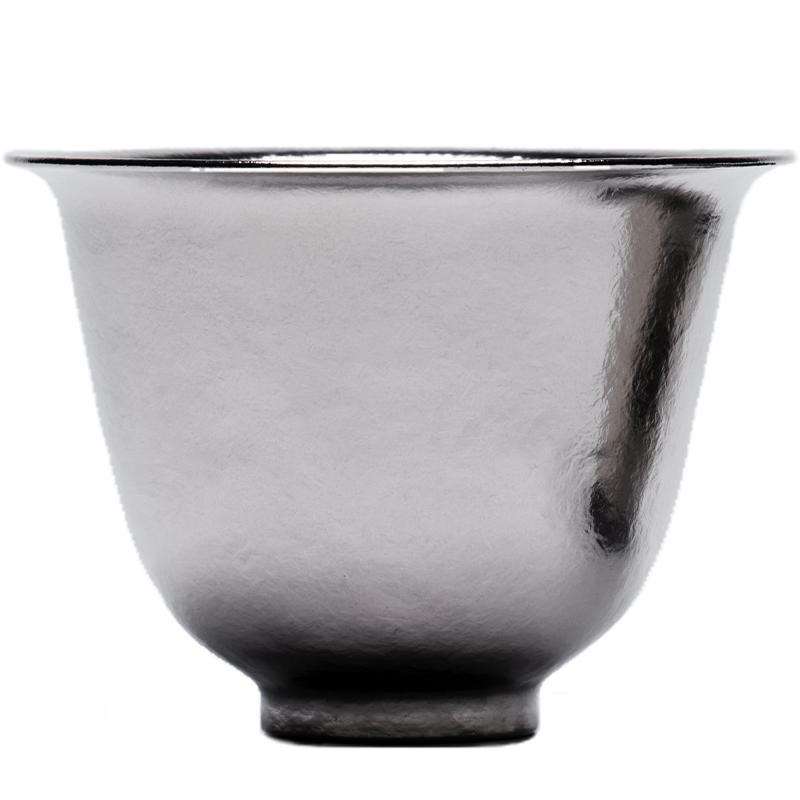 学古纯钛明代器形户外主人杯茶杯