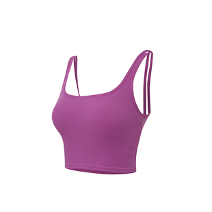 JumpingCat细肩带瑜伽运动内衣防震跑步聚拢健身文胸美背训练背心