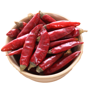自种微辣小辣椒朝天椒河南新一代干红辣椒中辣微辣干辣椒超香500g