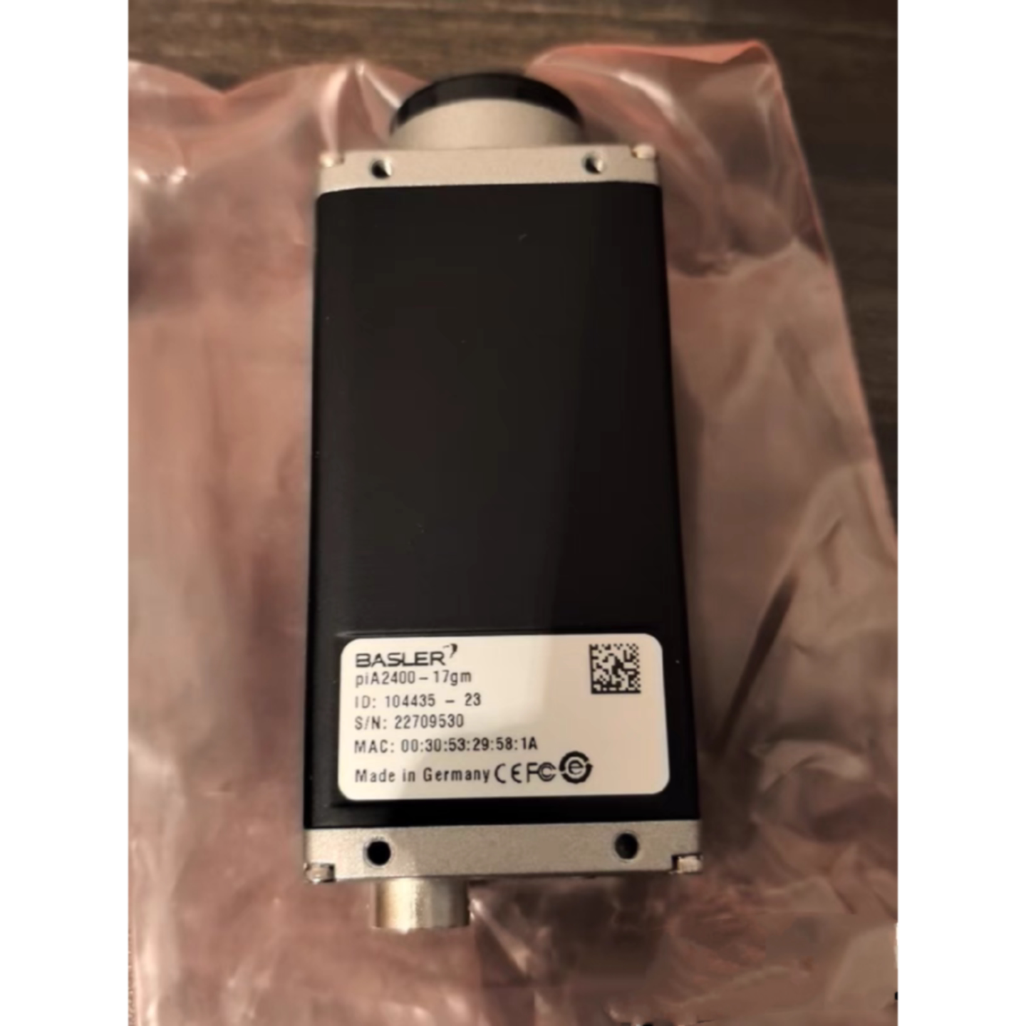 议价BASLER PIA2400-17gm/piA2400-17gcCCD工业相机 5百万像素彩