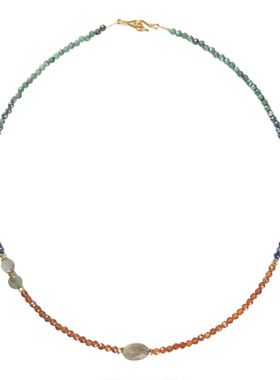 今朝手作天然新中式国风项链串珠