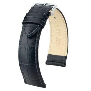 海奕施鳄鱼纹经典牛皮表带适用劳力士欧米茄万国浪琴天梭积家萧邦