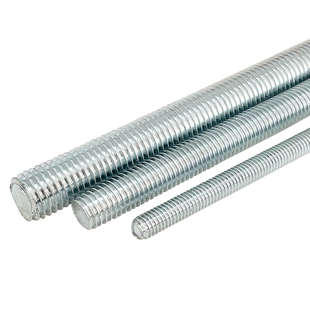 丝杆正国标镀锌牙条丝杠通丝吊杆3米丝杠全牙1米吊顶丝杆全丝螺杆