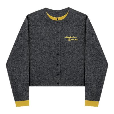 HONORE古月miu里miu气毛针织衫