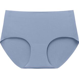 Goobras无尺码无痕三角内裤女桑蚕丝抗菌底裆瑜伽健身隐形不夹臀