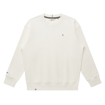 Hazzys哈吉斯圆领套头卫衣女士春夏季通勤休闲百搭上衣长袖T恤潮