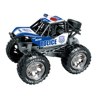 仿真惯性攀爬大脚越野警车大轮炫酷山地车模型儿童玩具生日礼物