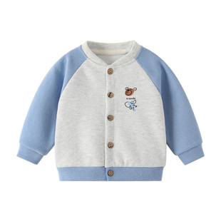 男童套装春装新款宝宝棒球服分体两件套春季男宝衣服婴幼儿外出服