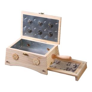 隔姜灸艾灸盒随身灸家用木制通用全身腹部肚子新型中医熏蒸艾灸箱