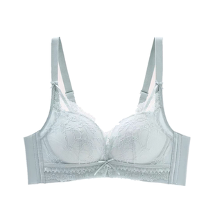 古调8198内衣女无钢圈性感蕾丝文胸小胸聚拢上拖防下垂文胸罩薄杯