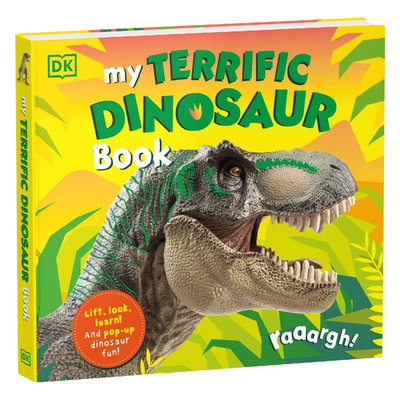 英文原版 DK 恐龙动物认知启蒙书 My Terrific Dinosaur Book 低幼儿童英语启蒙史前动物科普百科读物