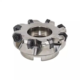 数控45度重切削开粗平面铣刀盘HN0906配普拉米特刀片HNGX0906ANSN