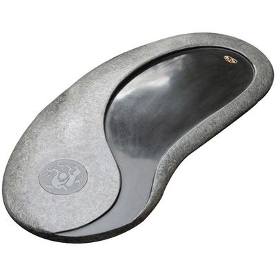 天然整块石茶盘乌金石茶台家用办公高档创意石头茶海功夫茶具石盘