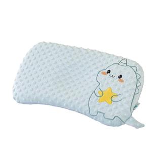 婧麒婴儿枕头6个月以上宝宝定型枕头1-3岁四季款幼儿园专用豆豆枕