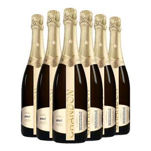 夏桐Chandon传统工艺天然高泡起泡酒750ml*6 JS百大中国佳酿酒庄