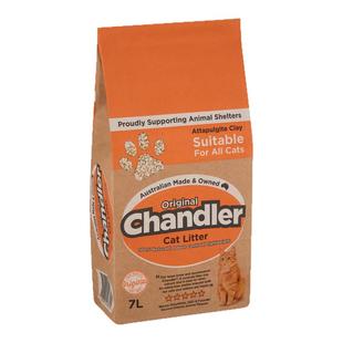 澳洲Chandler猫砂天然免铲除臭猫砂35年国民猫砂瞬吸锁臭不结团