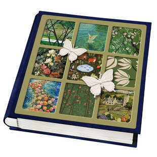 复古1000张相册本纪念册家庭大容量宝宝照片插页5寸6混装收纳影集