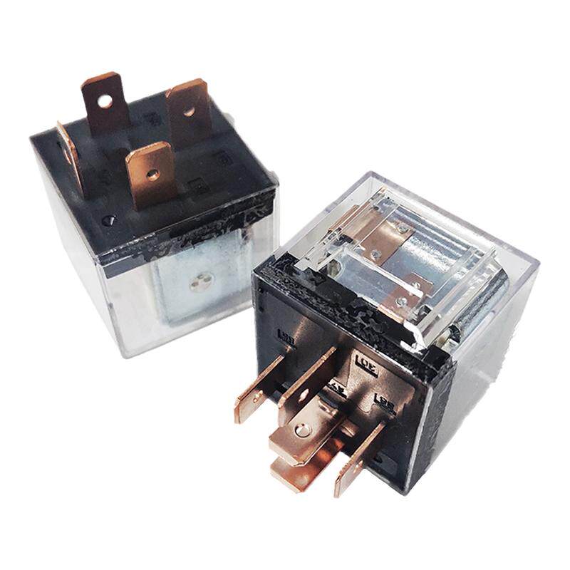 12V24V汽车80A防水继电器4脚爪5插大电流JD1912 2914喇叭大灯改装