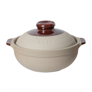 康特耐KTN T8砂锅陶瓷深锅干烧炖肉熬汤做菜海鲜粥无涂层宽口炖锅