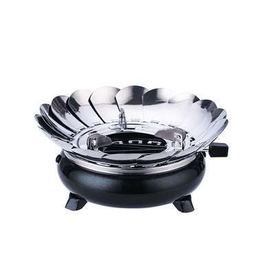 固体不锈钢酒精炉户外固态煮茶器