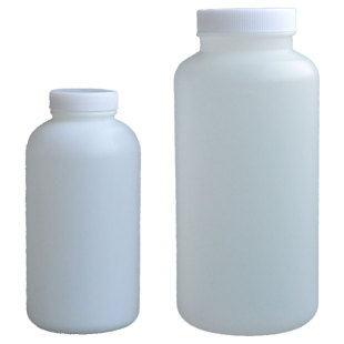 2000ml大容量塑料瓶 2l带刻度大号密封罐 试剂涂料药粉储存分装瓶