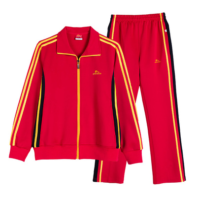 晋冠男女新款健身操团体运动套装