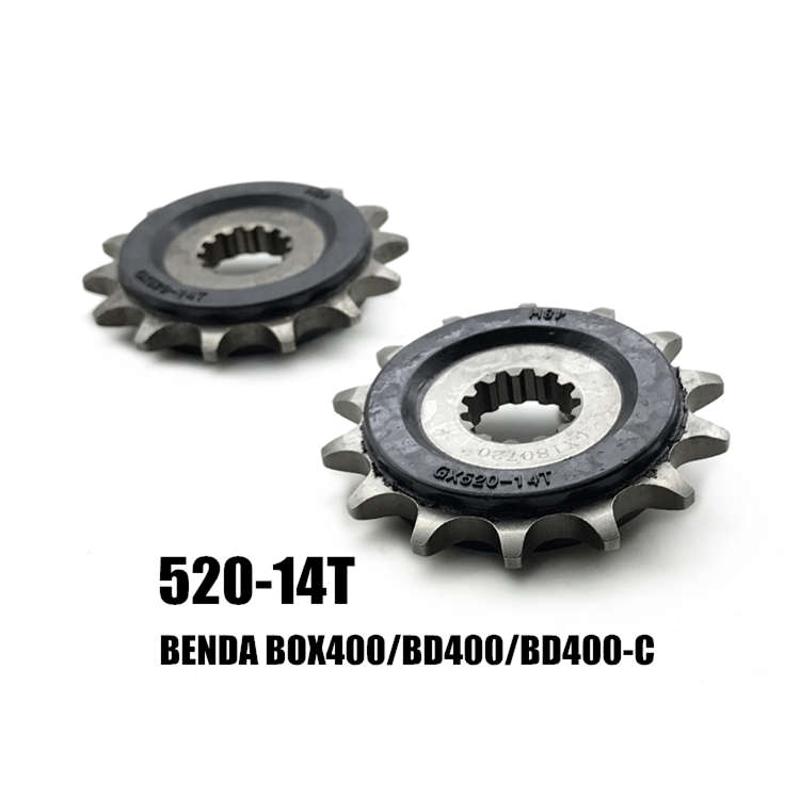 适用奔达原始兽400摩托车 BD400-C/BOX400链轮套链牙盘油封链条