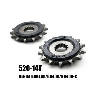 BOX400链轮套链牙盘油封链条 适用奔达原始兽400摩托车 BD400