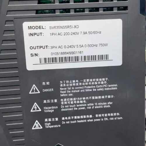 伺服750W SV635NS5R5I-XD 成色询价