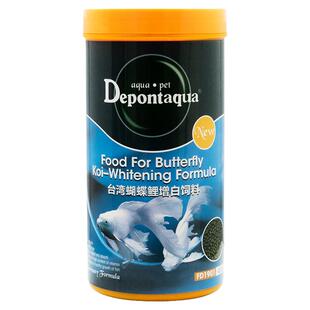 德邦蝴蝶鲤鱼饲料白金龙凤锦鲤专用鱼粮小颗粒增体增白上浮型鱼食