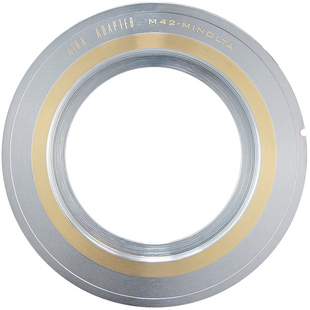 徕纳品牌全铜适用无限远合焦 M42转海鸥美能达MINOLTA MD转接环