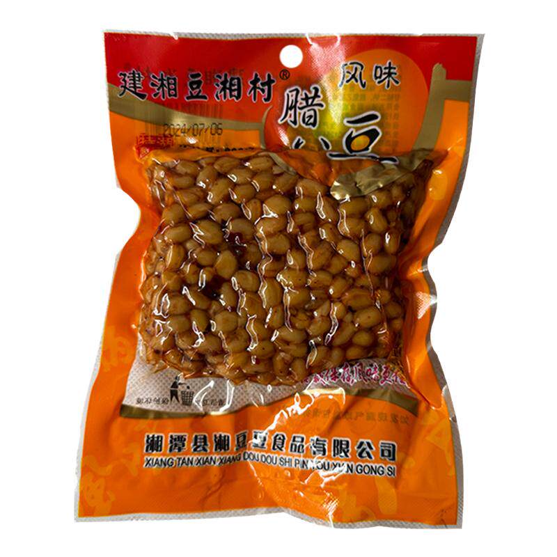 建湘豆湘村腊八豆湖南特产酱豆子