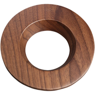 通用Origami滤杯托手冲咖啡实木托V60折纸过滤杯锥形蛋糕座V01/02