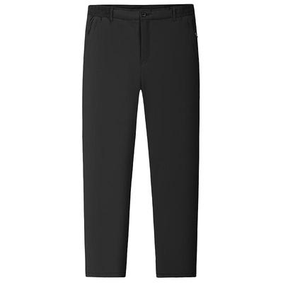 罗蒙男士羊羔绒加绒保暖休闲裤