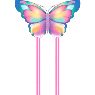 潍坊新款梦幻蝴蝶风筝 高档成人儿童卡通风筝 网红好飞易飞初学者