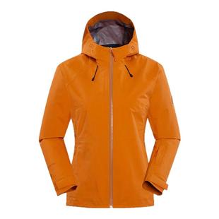 LAFUMA乐飞叶户外戈尔3层I级冲锋衣女连帽徒步防雨防风夹克外套