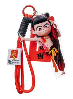 哪吒魔童电影周边亚克力钥匙扣
