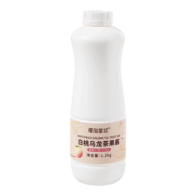 樱淘星球白桃乌龙茶果酱1.2kg