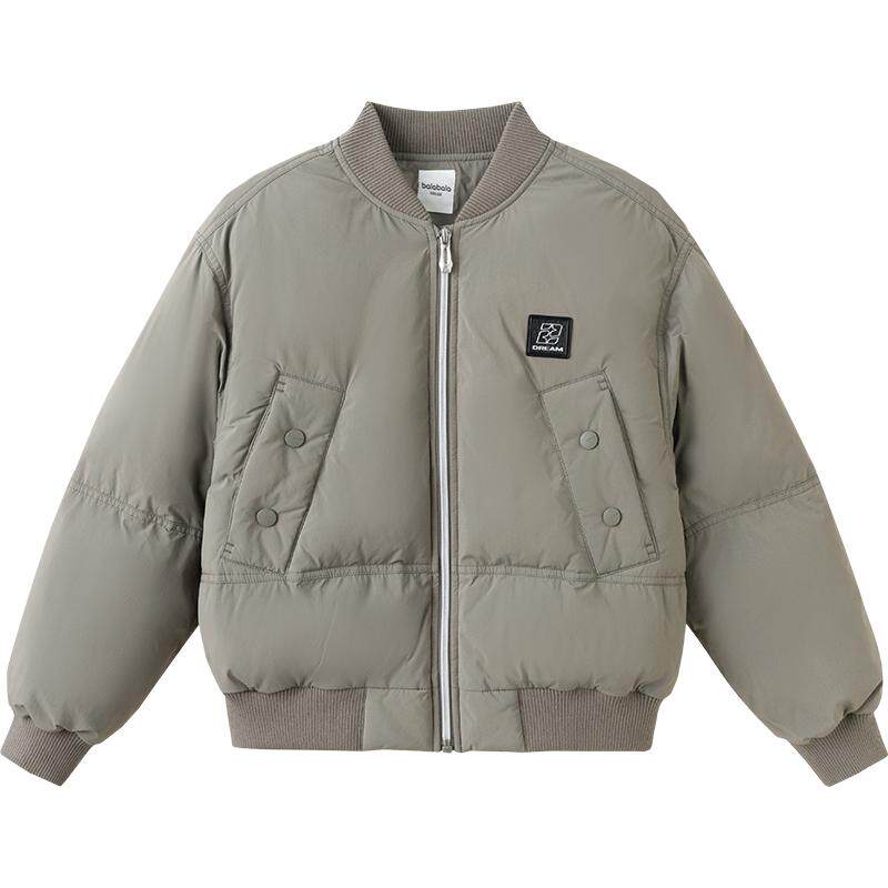 巴拉巴拉童装男童棉服儿童棒球服