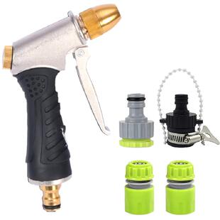 高压水枪洗车水管软管带接头加厚防爆46分家用水龙头管子洗车水枪