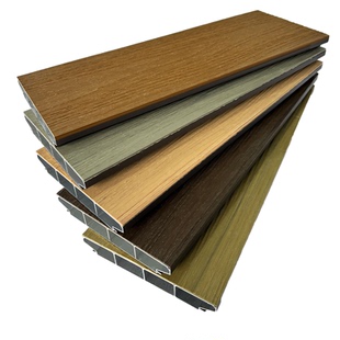 铝合金户外地板室外庭院花园铝塑木板室内露台阳台防腐木地面铺设