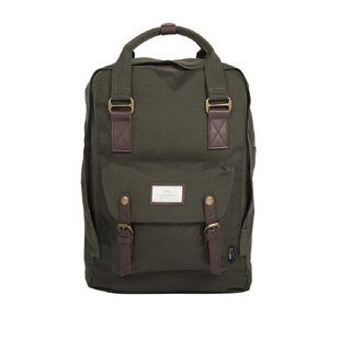 Doughnut 20L马卡龙甜甜圈男款双肩包田鸿杰15寸牛皮尼龙电脑包