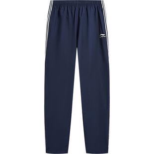 李宁防晒运动裤男士新款校服裤子夏季宽松直筒休闲防泼水梭织长裤